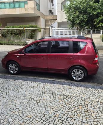 NISSAN LIVINA 1.8 SL 16V FLEX 4P AUTOMÁTICO NISSAN LIVINA 1.8 SL 16V FLEX 4P AUTOMÁTICO